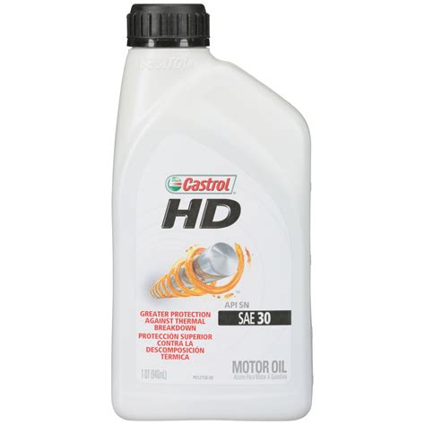 castrol hd 30|walmart 30w motor oil.